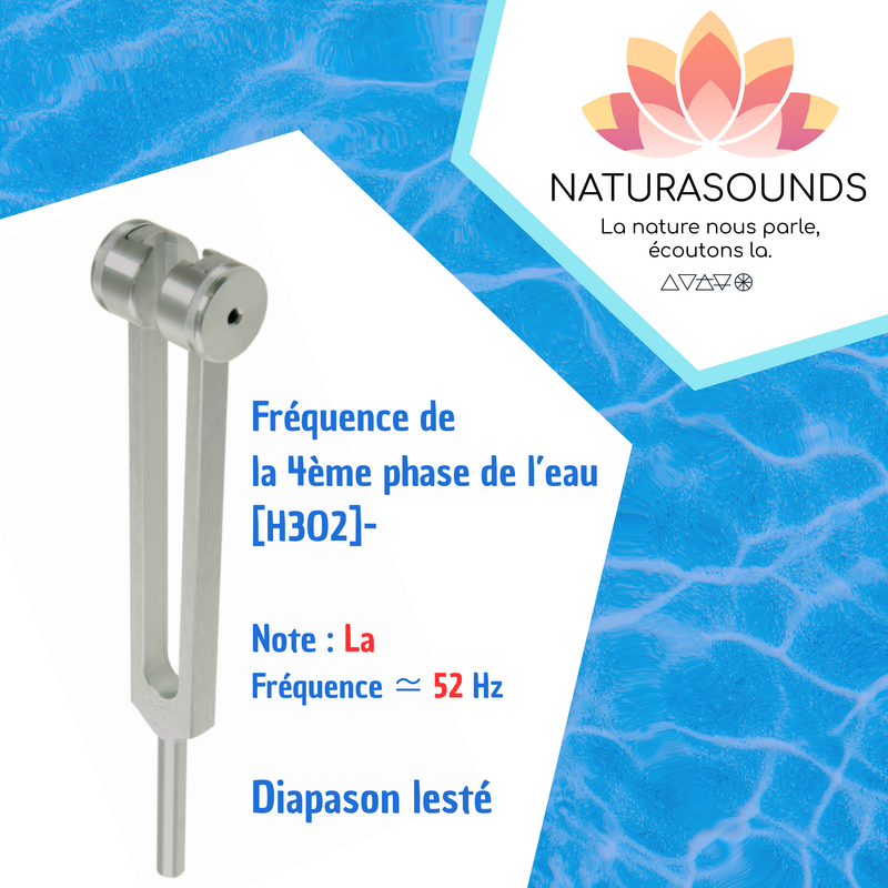 Diapason H3O2 - La - 52 Hz