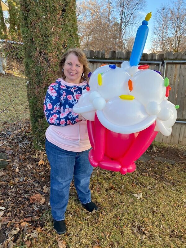 Cupcake Balloon