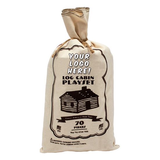 Roy Toy Log Cabin Pouch