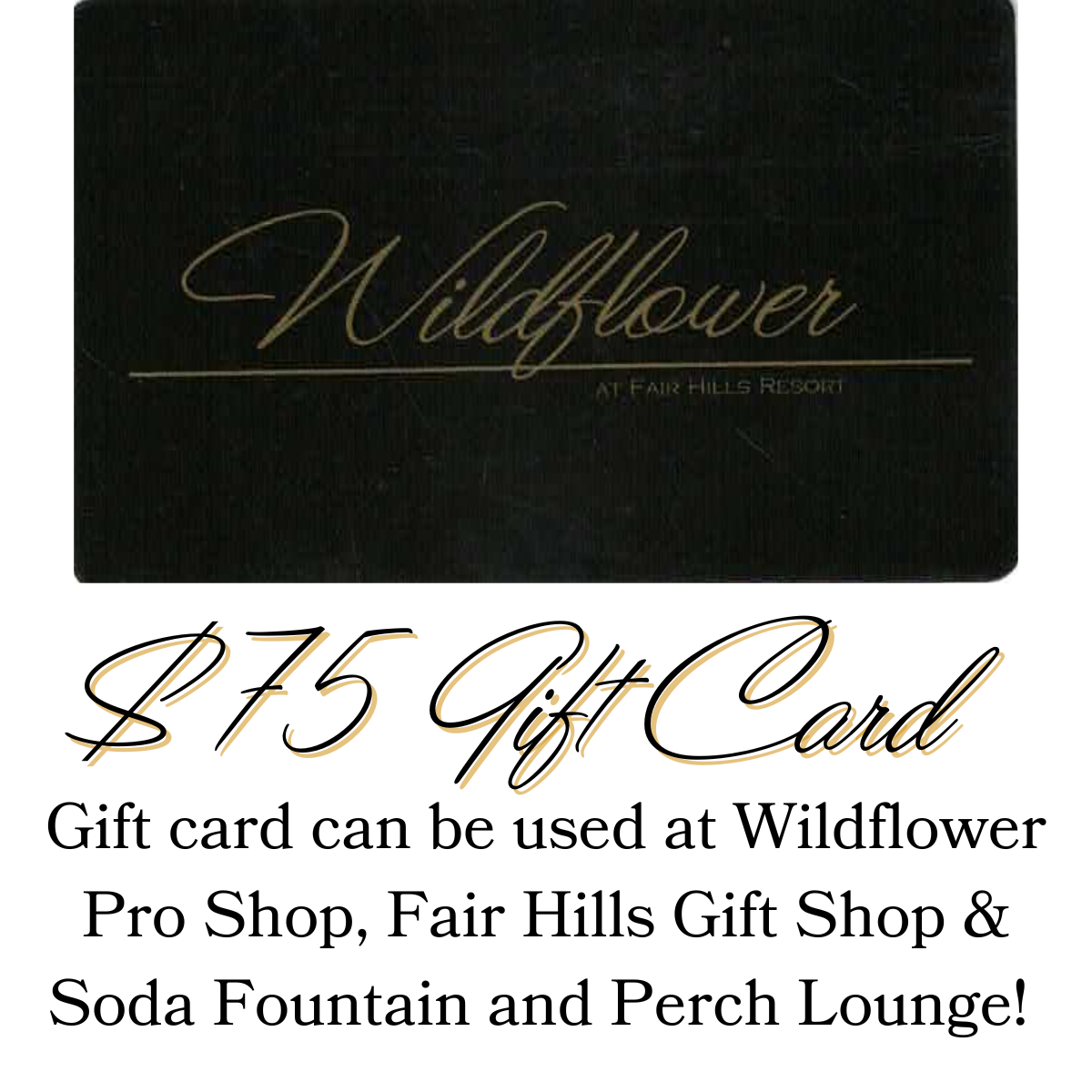 $75 Gift Card