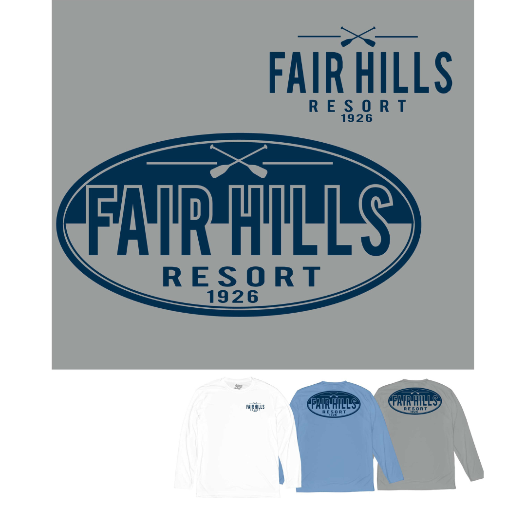 Adult Long Sleeve UPF T-Shirt with Oars ('24)