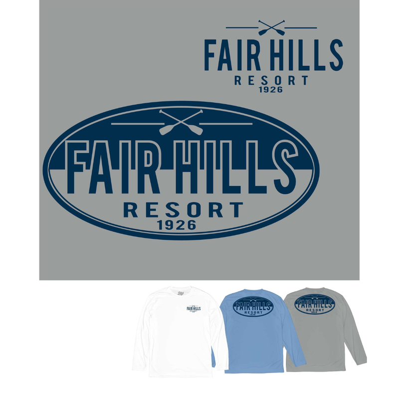 Adult Long Sleeve UPF T-Shirt with Oars ('24)