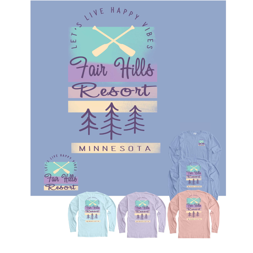 Women's Long Sleeve T-Shirt with Oars ('24)