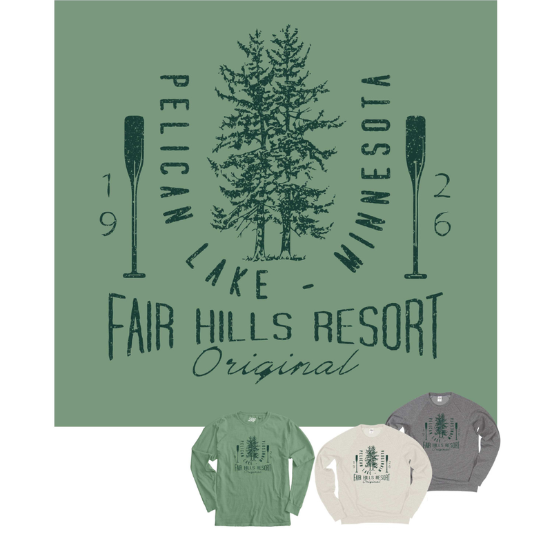 Adult Crew Sweatshirt with Standing Paddles ('24)
