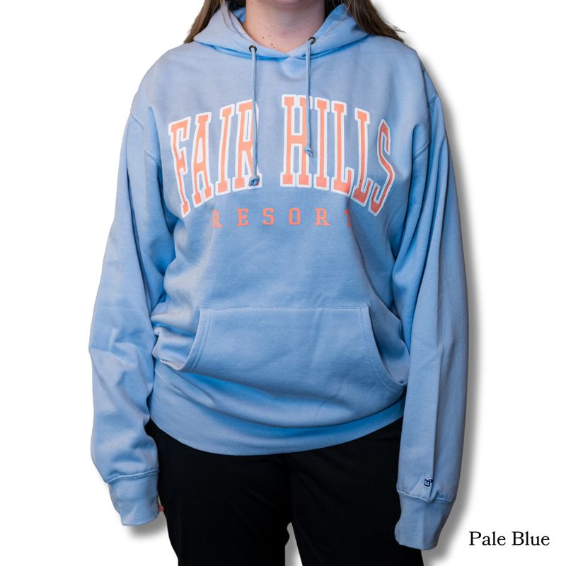 Adult Hooded Sweatshirt with Collegiate Puff Screenprint (FH '25)