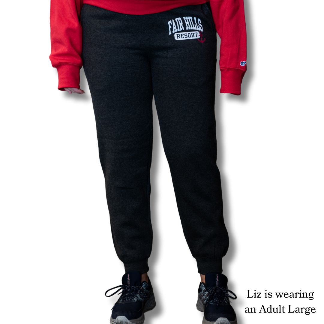 Adult Jogger Pant with Anchor (FH'25), Color: Charcoal, Size: XSmall