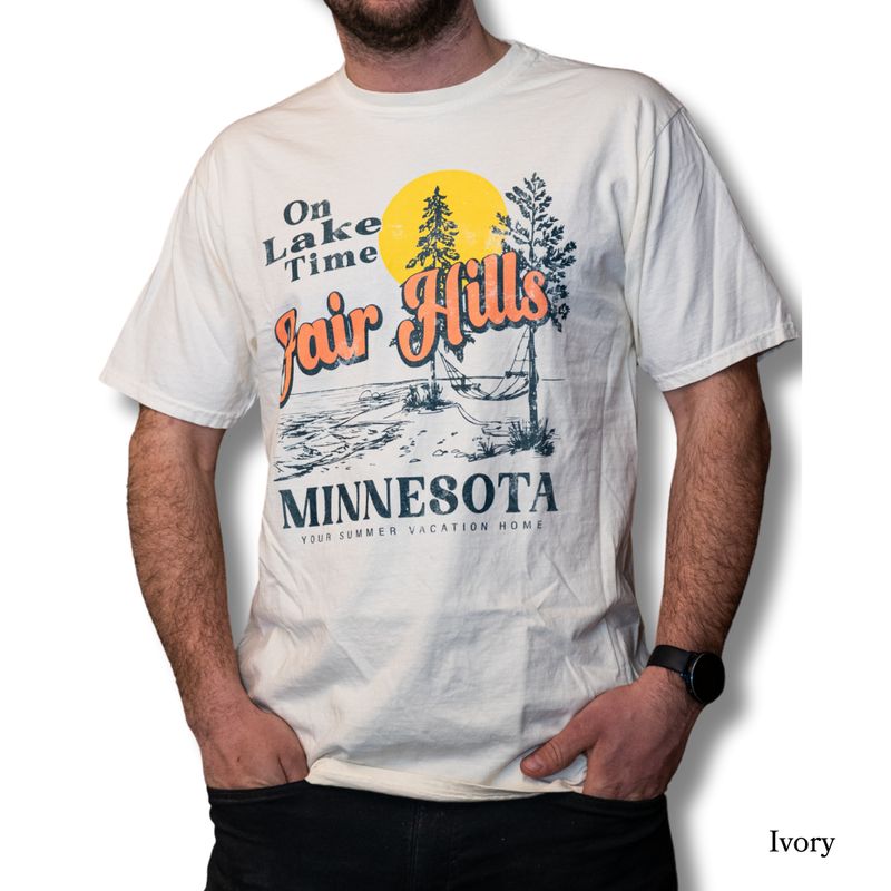 Adult Short Sleeve T-Shirt with Vintage On Lake Time (FH '25)