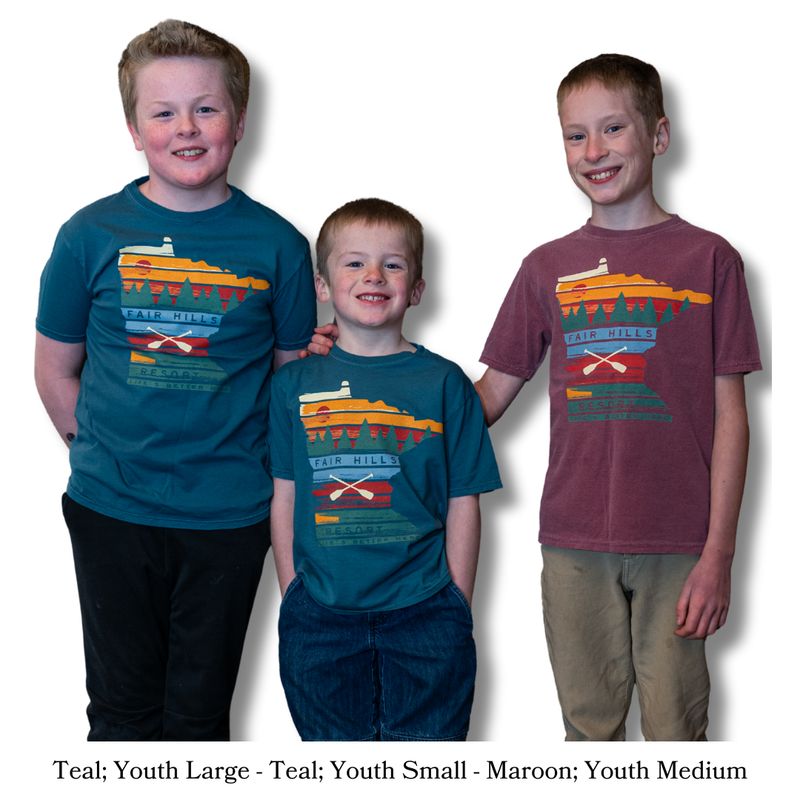 Youth Short Sleeve T-Shirt with MN State (FH '25)