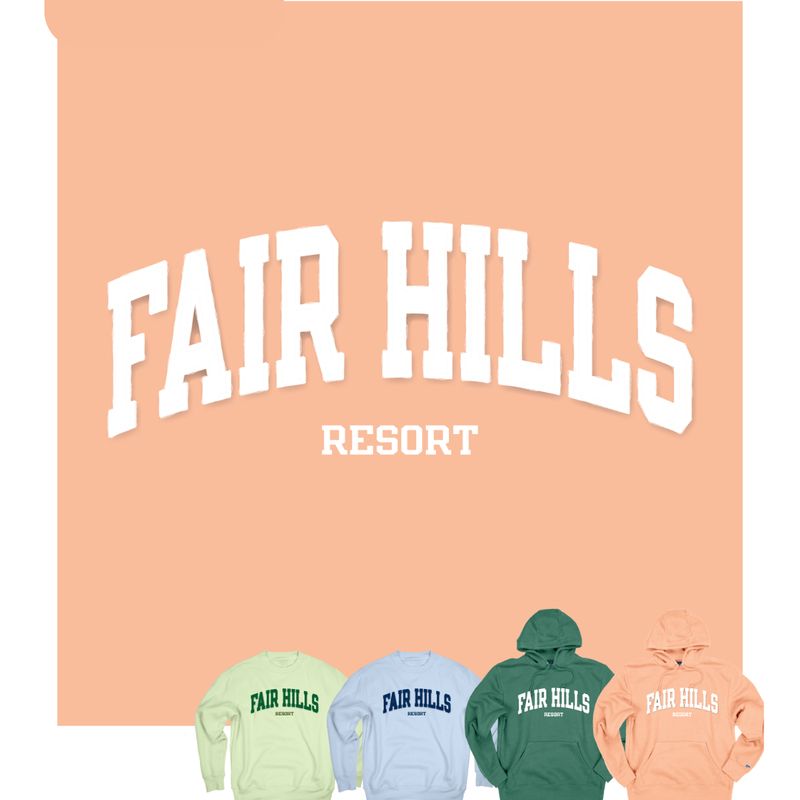 Adult Hooded Sweatshirt with Collegiate Felted Applique (FH '25)