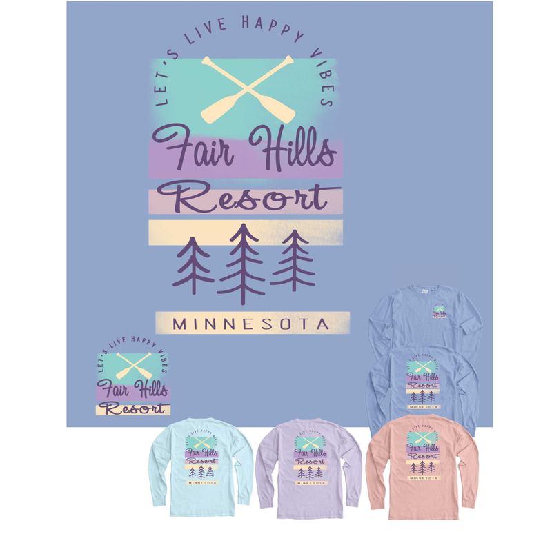 Women's Long Sleeve T-Shirt with Oars ('24)