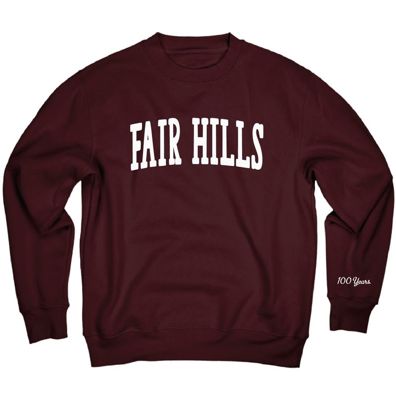 Adult Crew Sweatshirt with Felted Fair Hills (FH'26)