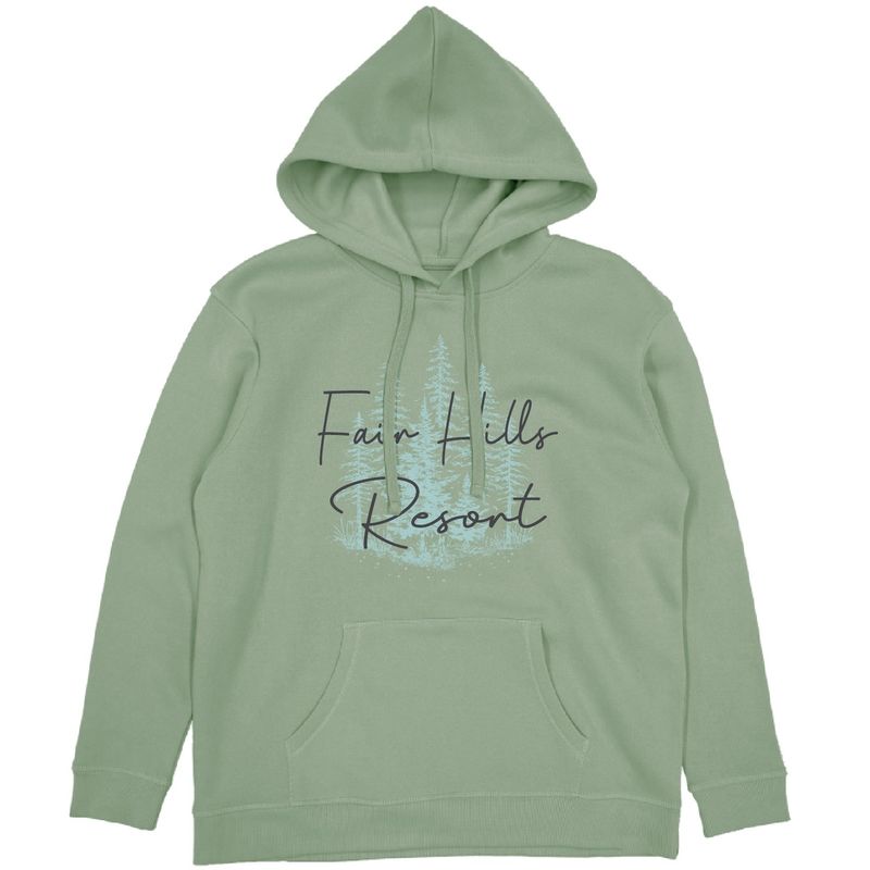 Women's Cloud Fleece Hood with Fair Hills Script (FH'26)