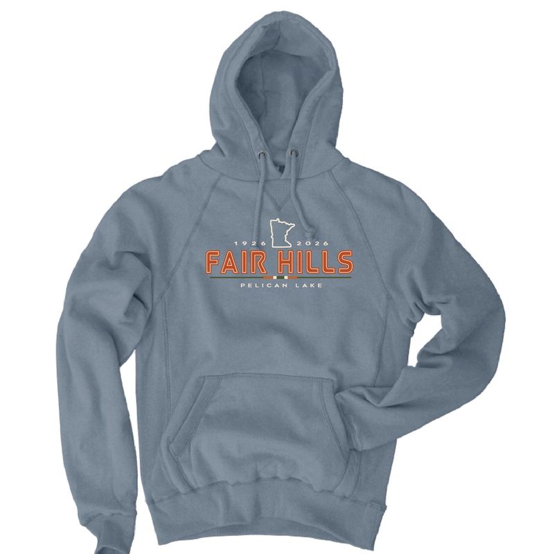 Adult Hooded Sweatshirt with Applique & MN State (FH'26)