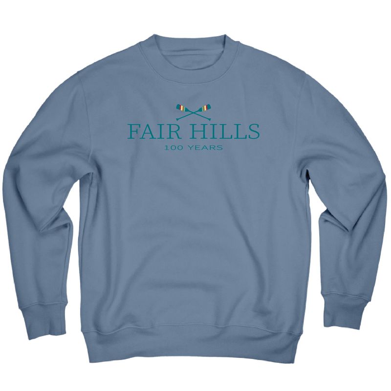 Adult Crew Sweatshirt with Embroidered Crossed Paddles (FH'26)