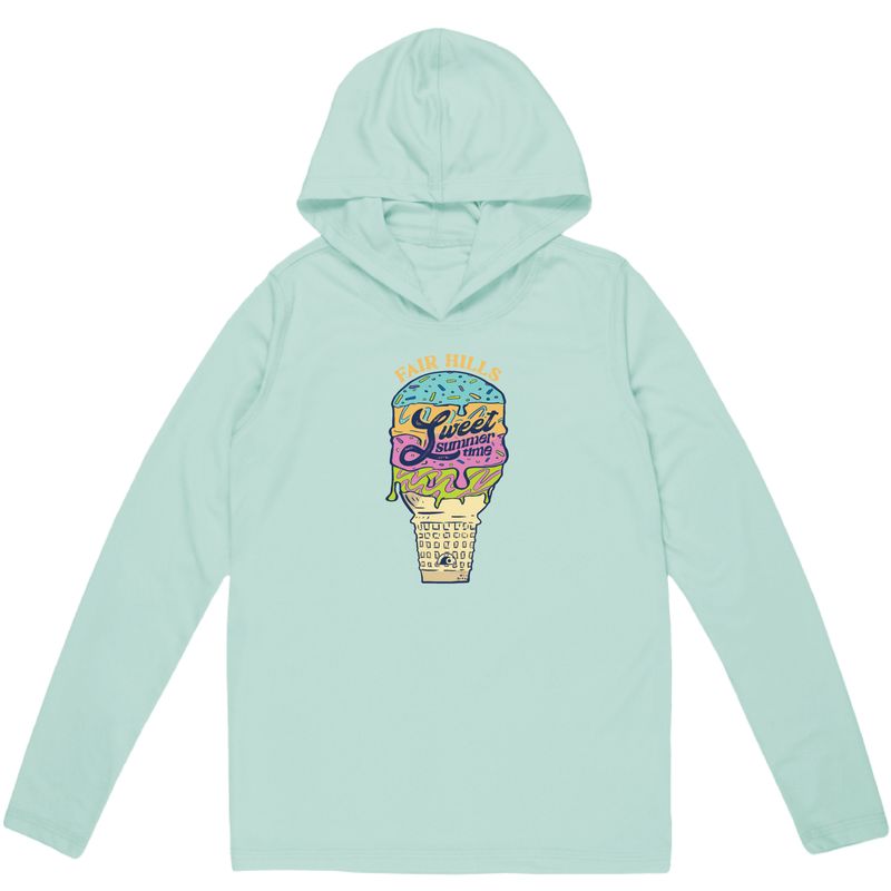 Youth Long Sleeve UPF Shirt with Ice Cream Cone (FH'26)