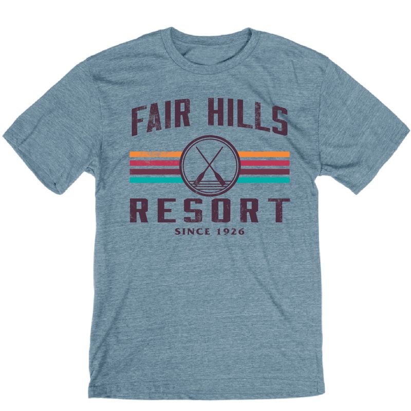 Adult Tri-Blend T-Shirt with Crossed Oar Stripes (FH'26)