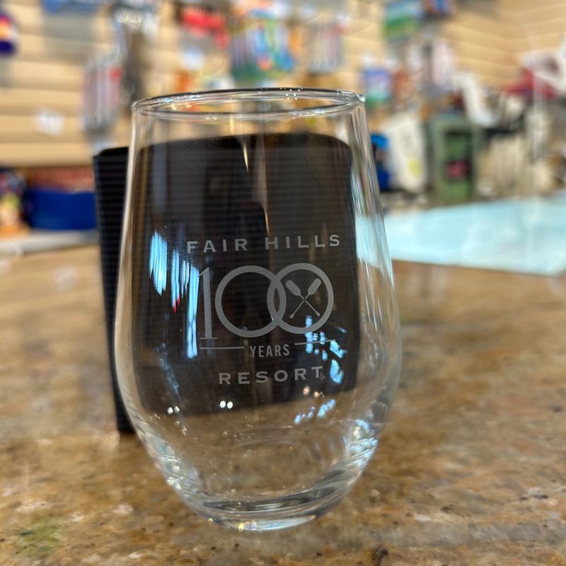 Wine Glass - 100th