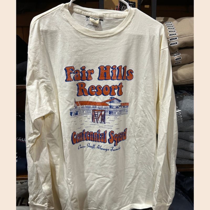 Adult Long Sleeved T-Shirt with Centennial Squad Logo (FH'26)