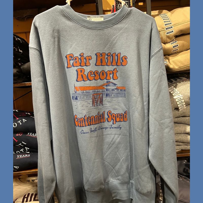 Adult Crewneck Sweatshirt with Centennial Squad Logo (FH'26)