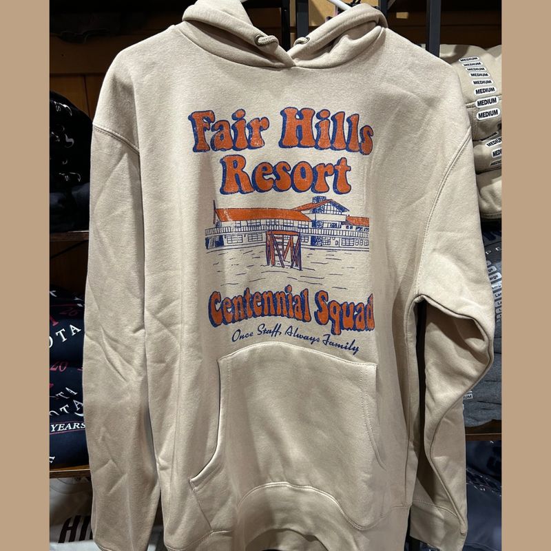 Adult Hooded Sweatshirt with Centennial Squad Logo (FH'26)