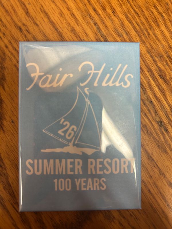 Sailboat - button magnet (FH'26)
