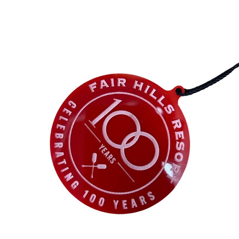 Red Centennial Ornament
