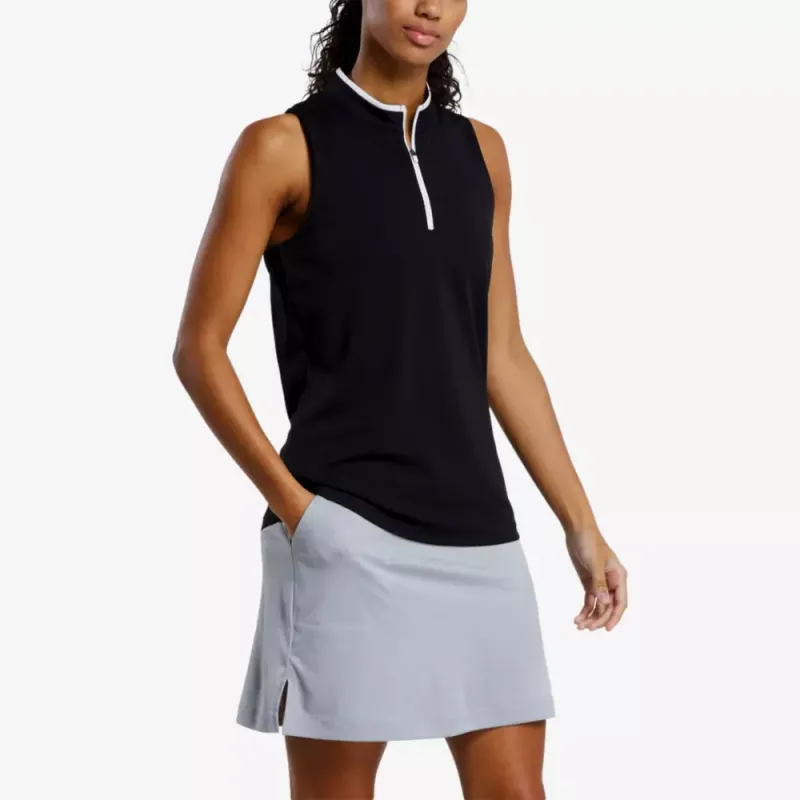 FootJoy W 1/4 Zip Slvlss
