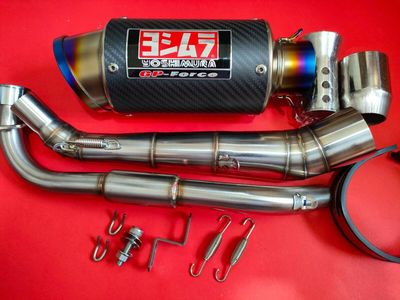 Low Exhaust 2&quot; For Honda Grom Carbon Power BOMB Full System Msx125 2014-Present