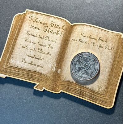 Glücksbringer zur Geburt (Groß)