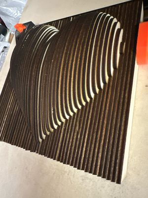 Parametrisches Herz (Laserdatei)