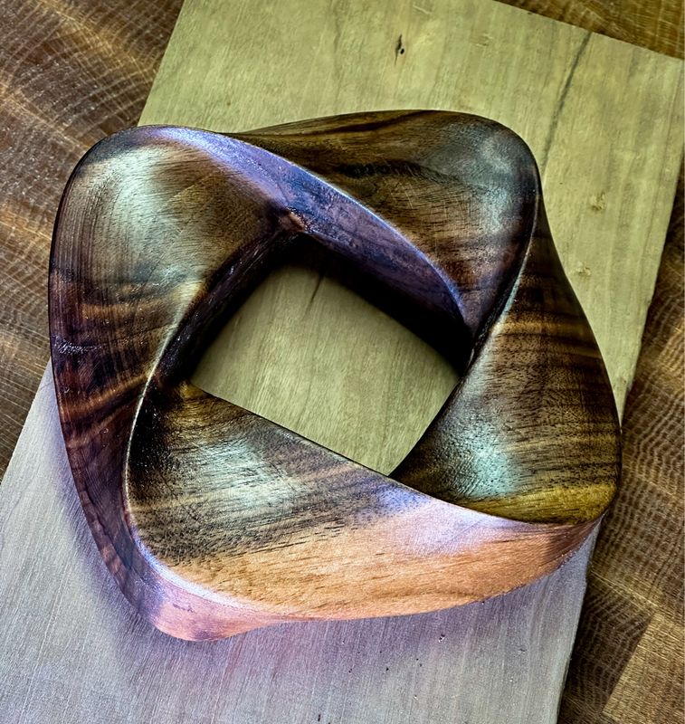 Möbius Band Skulptur