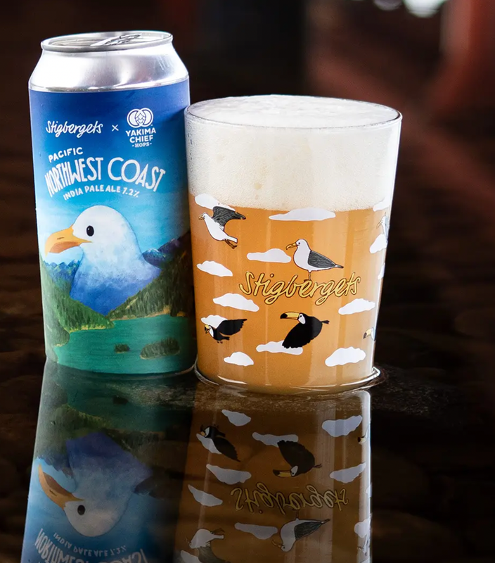 Stigbergets - Pacific Northwest Coast Hazy IPA  7.2%