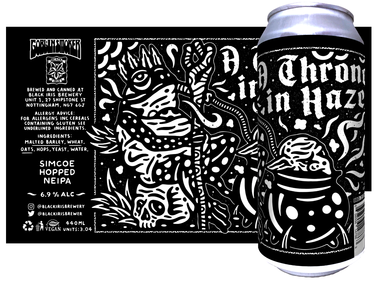 Black Iris - A Throne in Haze NEIPA 6.9%