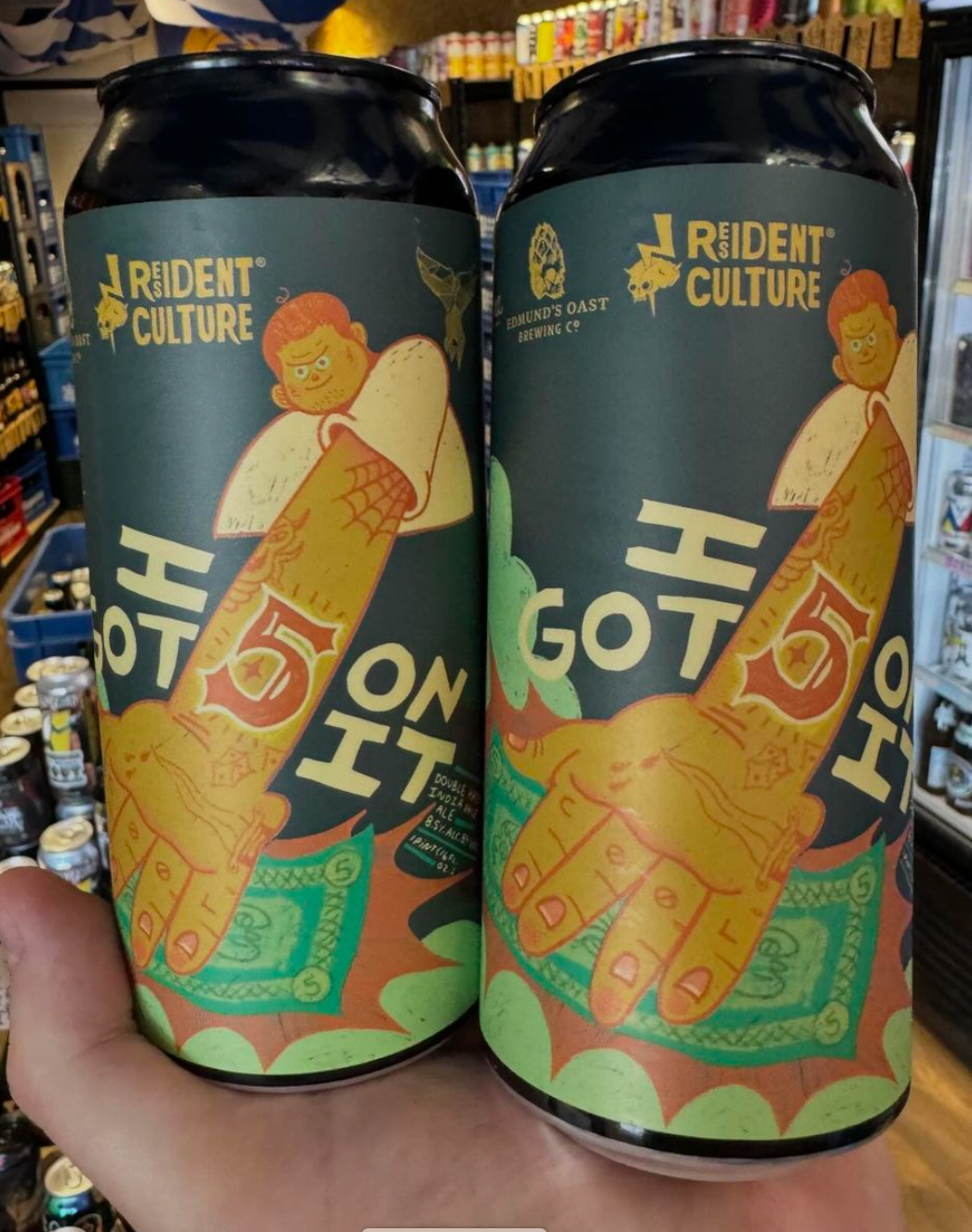Resident Culture - I Got Five On It DIPA 8.4%