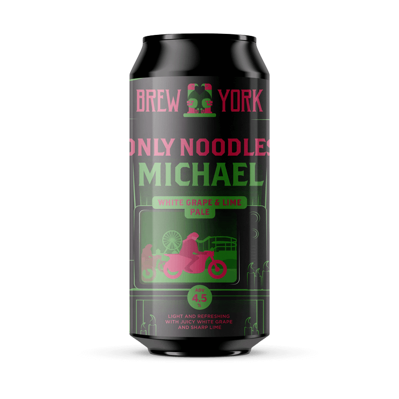 Brew York - Only Noodles Michael White Grape and Lime Pale Ale 4.5%