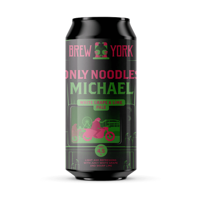 Brew York - Only Noodles Michael White Grape and Lime Pale Ale 4.5%