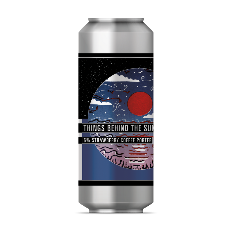 MakeMake - Things Behind The Sun Strawberry &amp; Cream Coffee Porter 6%