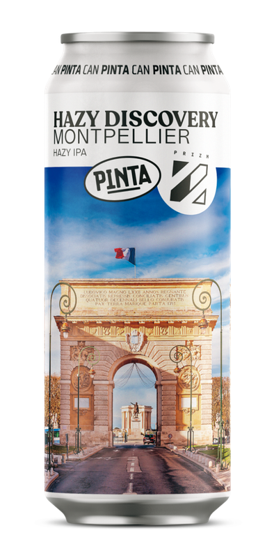 Browar PINTA - Hazy Discovery Montpellier IPA 6.5%