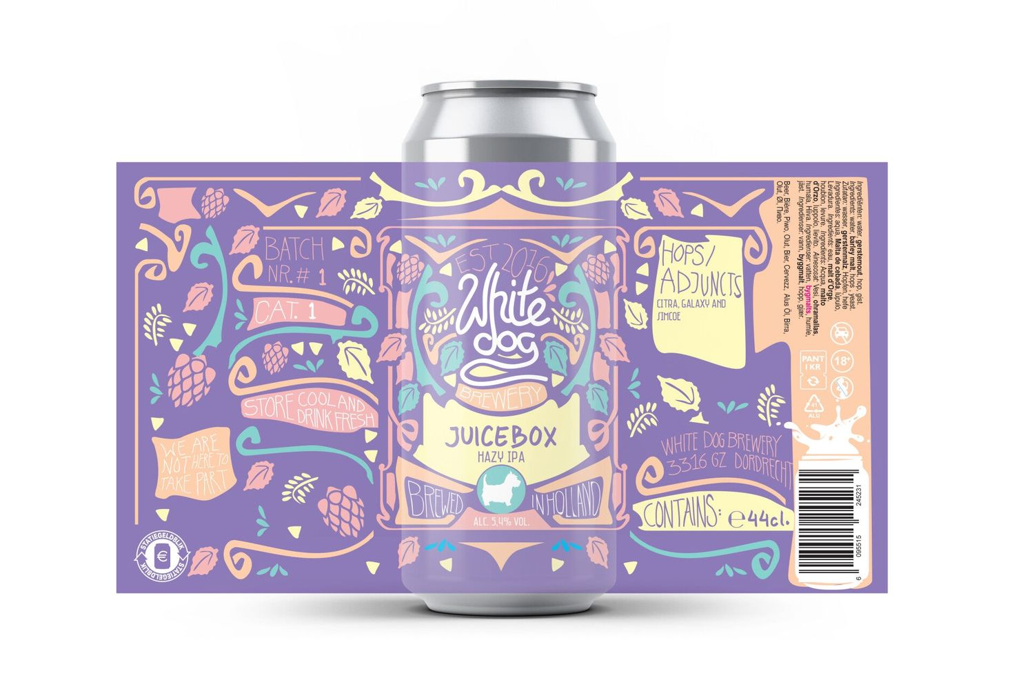 White Dog Brewery - Juicebox IPA 5.4%
