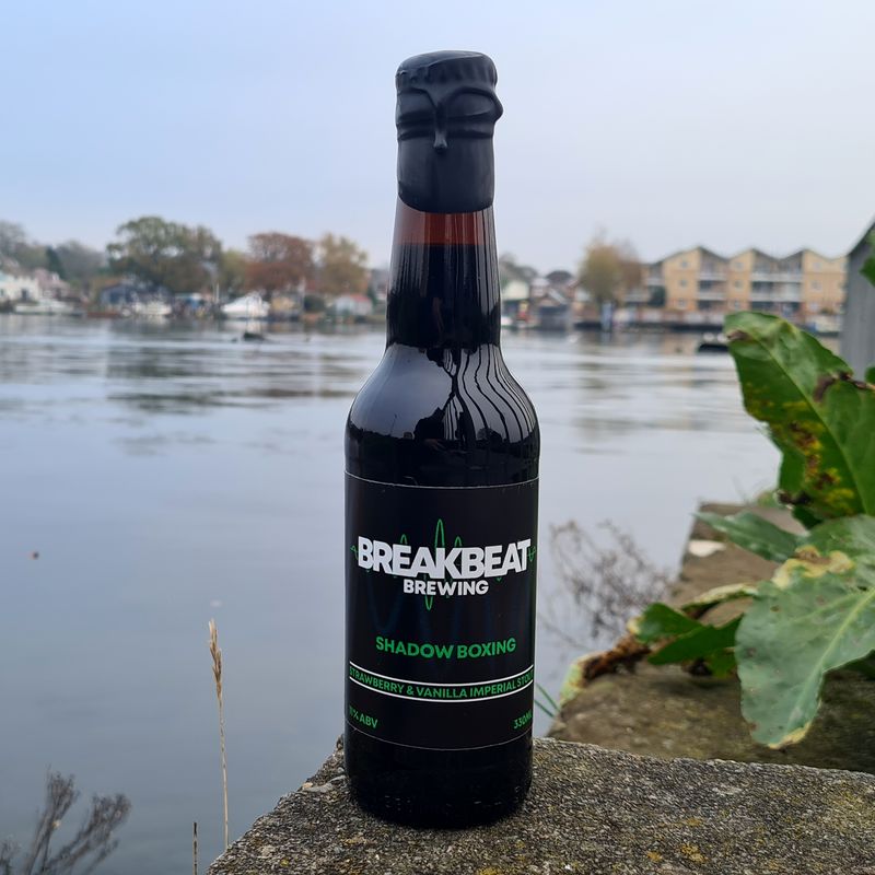 BreakBeat Brewing - Shadow Boxing Strawberry Imperial Stout 11%