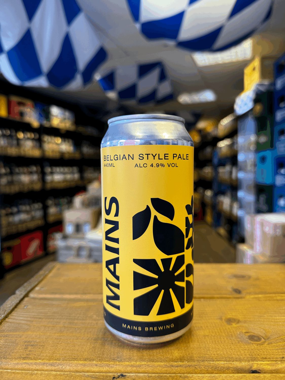 Mains Brewing - Belgian Style Pale 4.9%