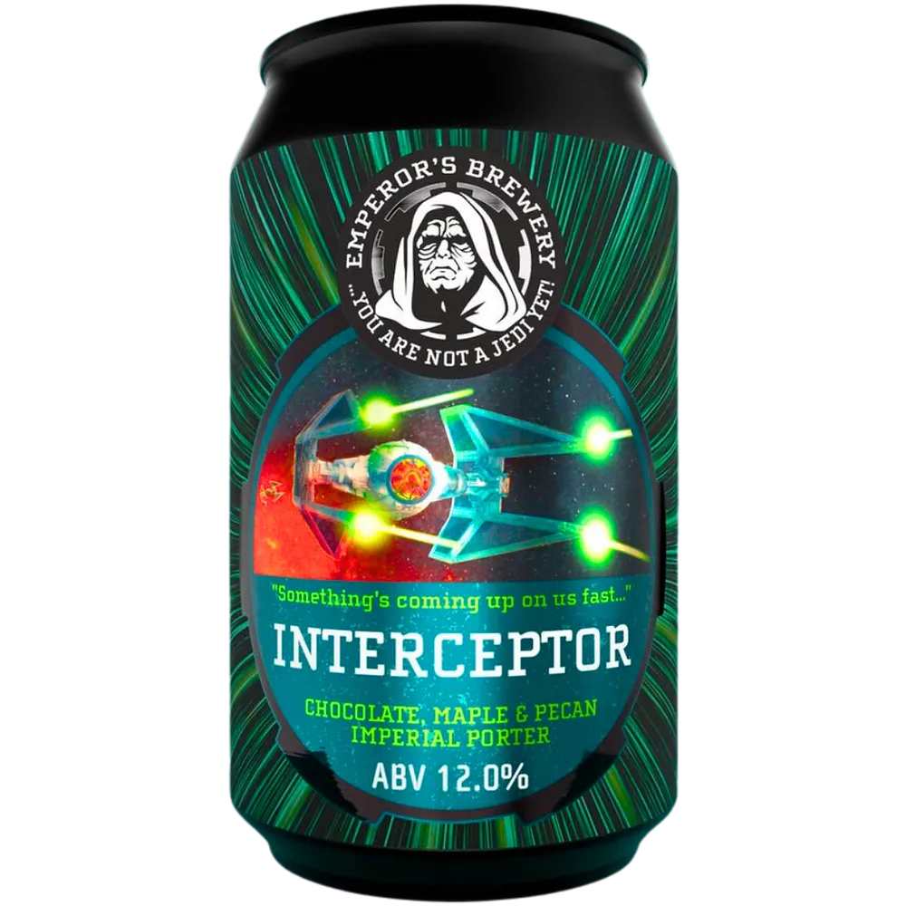 Emperor&#39;s Brewery - Interceptor  Chocolate, Maple and Pecan Imperial Porter 12%