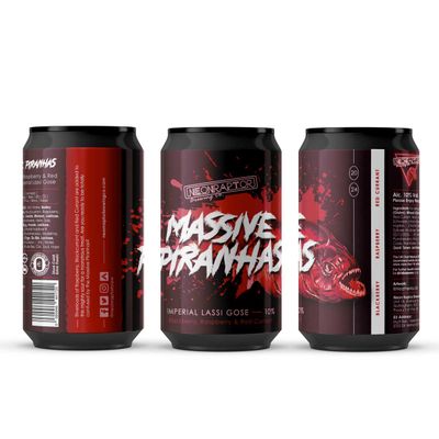Neon Raptor - Massive Piranhas Imperial Lassi Gose 10%