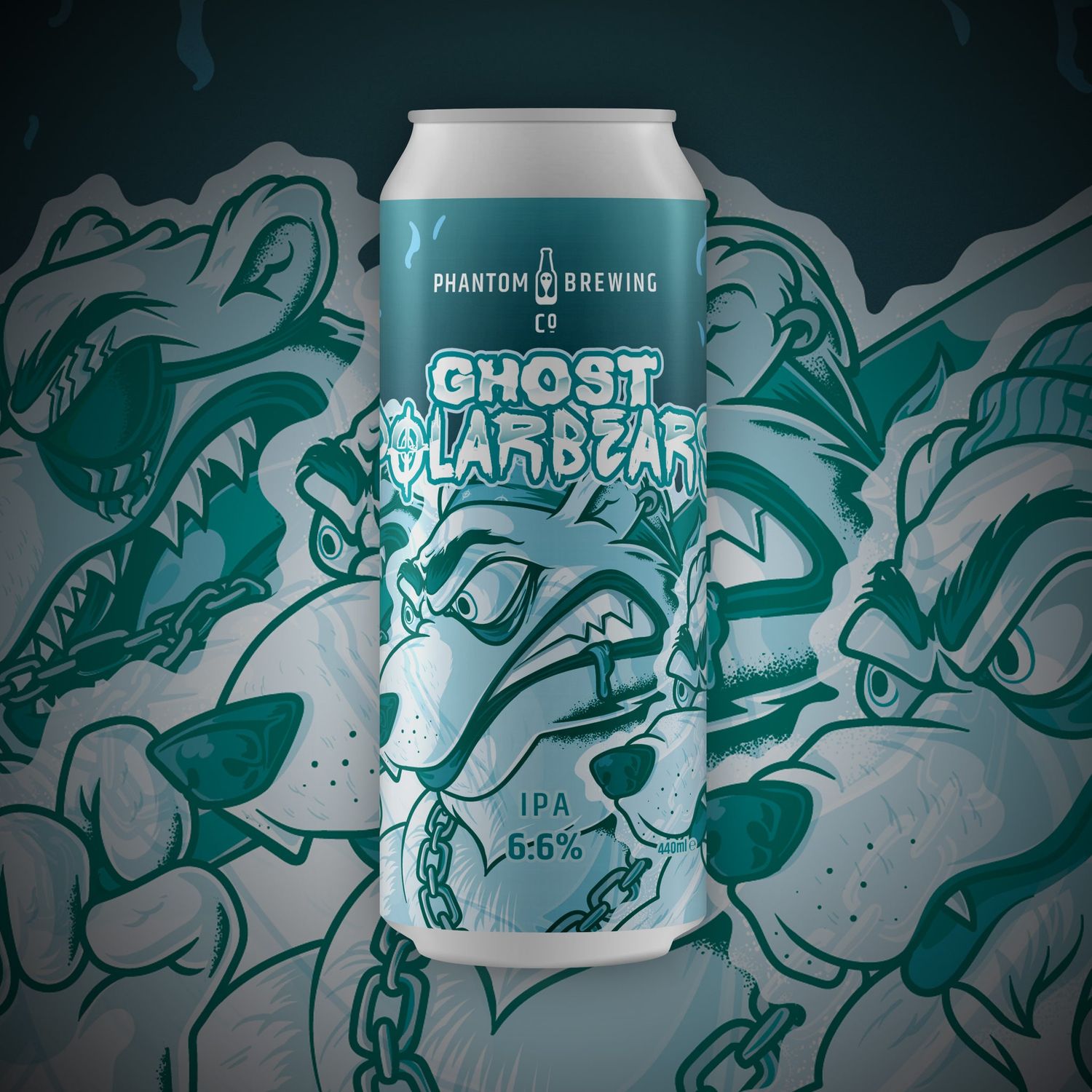 Phantom Brewing - Ghost Polarbears IPA 6.6%