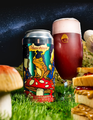 Tripping Animals - Year Six Floating Peanut Butter, Raspberry, Strawberry, and Blackberry Sour 6%