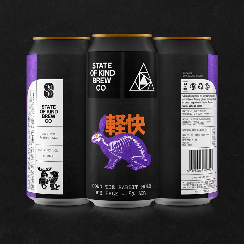 State of Kind - Down the Rabbit Hole DDH Pale Ale 4.8% (Glasshouse Collab)