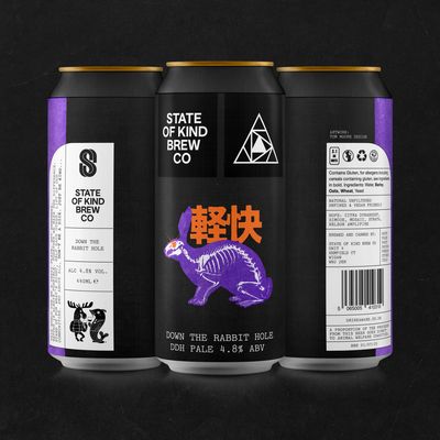 State of Kind - Down the Rabbit Hole DDH Pale Ale 4.8% (Glasshouse Collab)