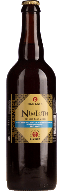 Brouwerij Alvinne - Nimloth Barrel Aged Sour 7% Fellowship Ale no.3 2021 75cl Bottle