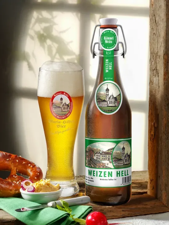 Kossel-Brau  - Maria Helfer Weizen Hell 5.0%