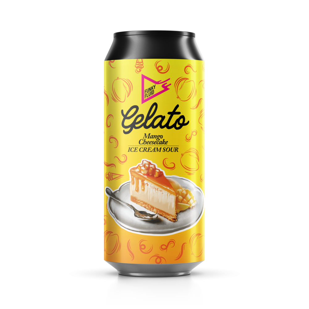 Funky Fluid - Gelato: Mango Cheesecake Ice Cream Sour 5.5%
